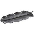 DEKOSCHALE - Schwarz, Trend, Metall (61/31/4cm) - Ambia Home