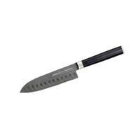 NOŽ SANTOKU  MO-V 25.5/3.6/1.8 cm            - črna, Basics, kovina/leseni material (25.5/3.6/1.8cm) - Samura