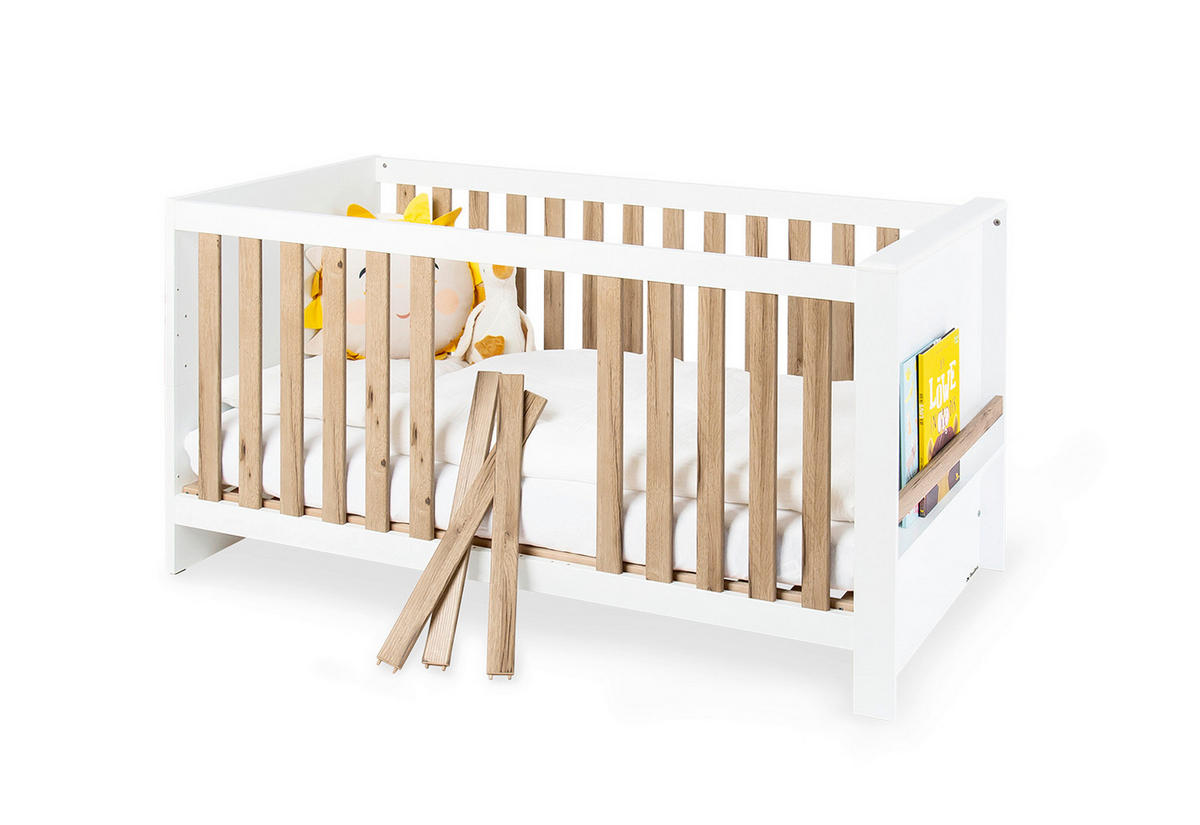 BABYZIMMER LOVA  - Naturfarben/Weiß, Basics, Holz - Pinolino