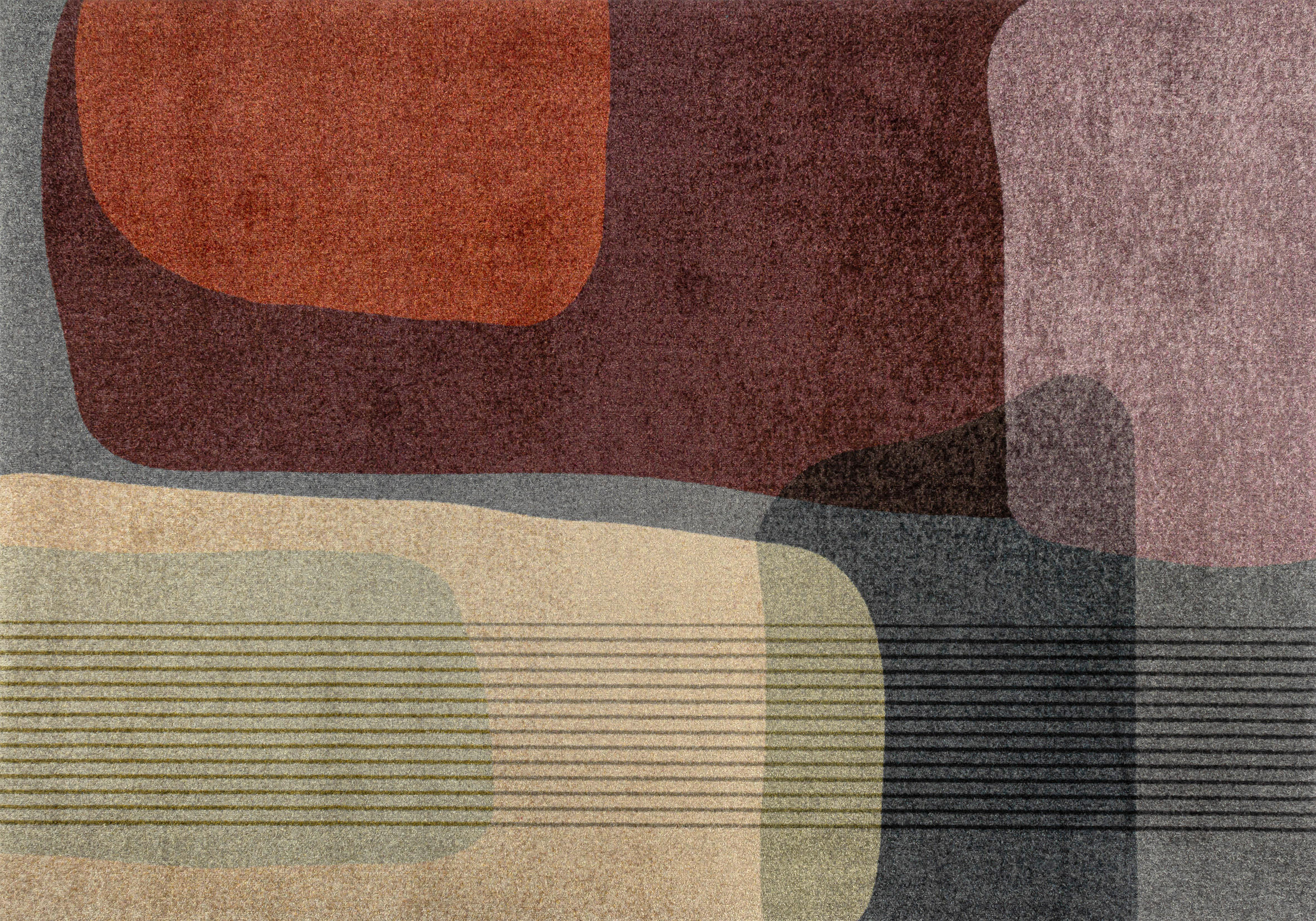 wash+dry Flachwebeteppich Arcadia Mehrfarbig 140x200 cm