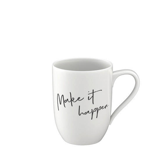 KAFFEEBECHER STATEMENT 340 ml  - Weiss, Design, Keramik (340ml) - Villeroy & Boch