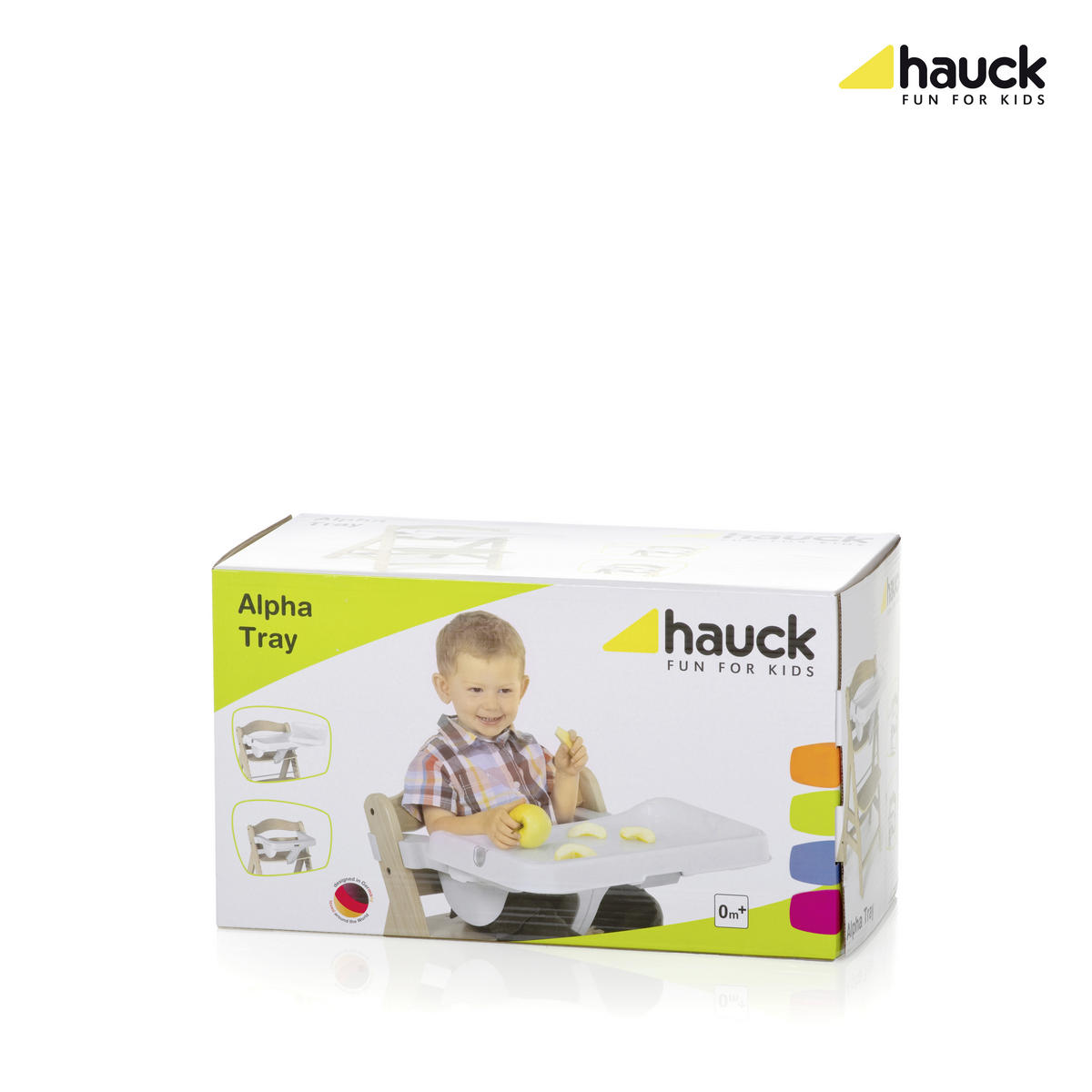 ESS- UND SPIELBRETT ALPHA TRAY  - Weiß, Trend, Kunststoff (46/56,5/22,5cm) - Hauck