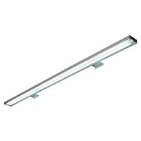 AUFBAULEUCHTE 90,0/3,8/10,0 cm  - Chromfarben, Design, Kunststoff (90,0/3,8/10,0cm) - Novel
