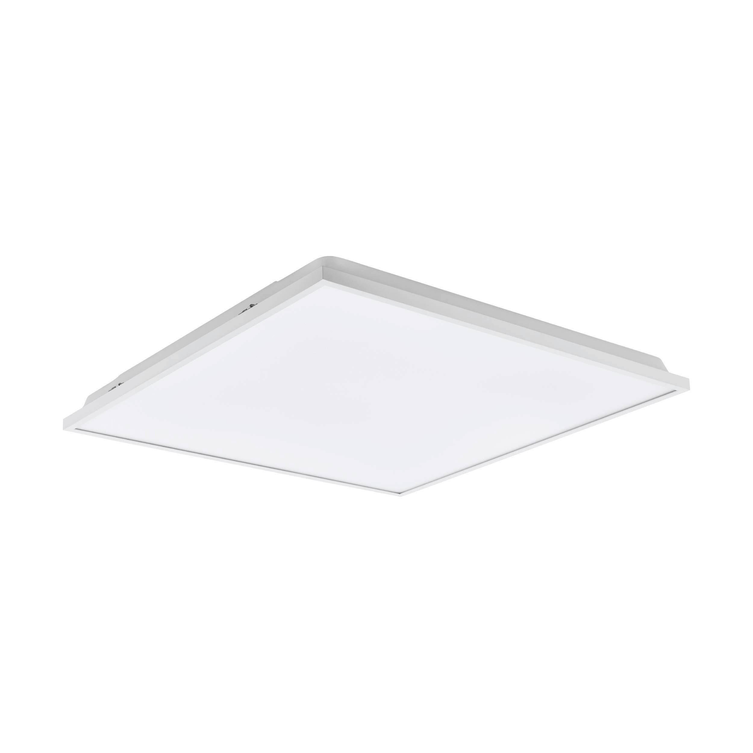 LED-PANEEL 59,5/59,5/5 cm  - Weiß, KONVENTIONELL, Kunststoff/Metall (59,5/59,5/5cm) - Eglo