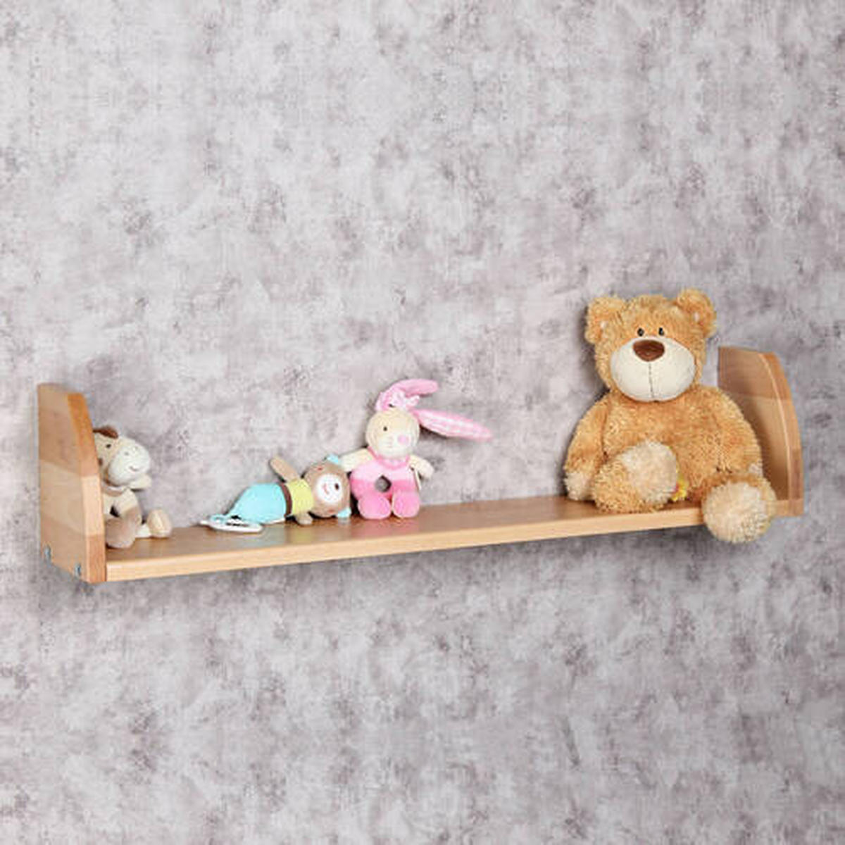 ERWEITERUNGSSET  - Schieferfarben, Basics, Holz/Textil (93/15/20cm) - Babybay