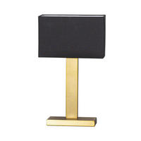 TISCHLEUCHTE Prime   - Goldfarben/Schwarz, KONVENTIONELL, Textil/Metall (47cm) - By Rydéns