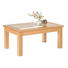 COUCHTISCH in Holz, Glas 100/65/45 cm - Buchefarben, KONVENTIONELL, Glas/Holz (100/65/45cm) - Invivus COUCHTISCH in Holz, Glas 100/65/45 cm - Buchefarben, KONVENTIONELL, Glas/Holz (100/65/45cm) - Invivus
