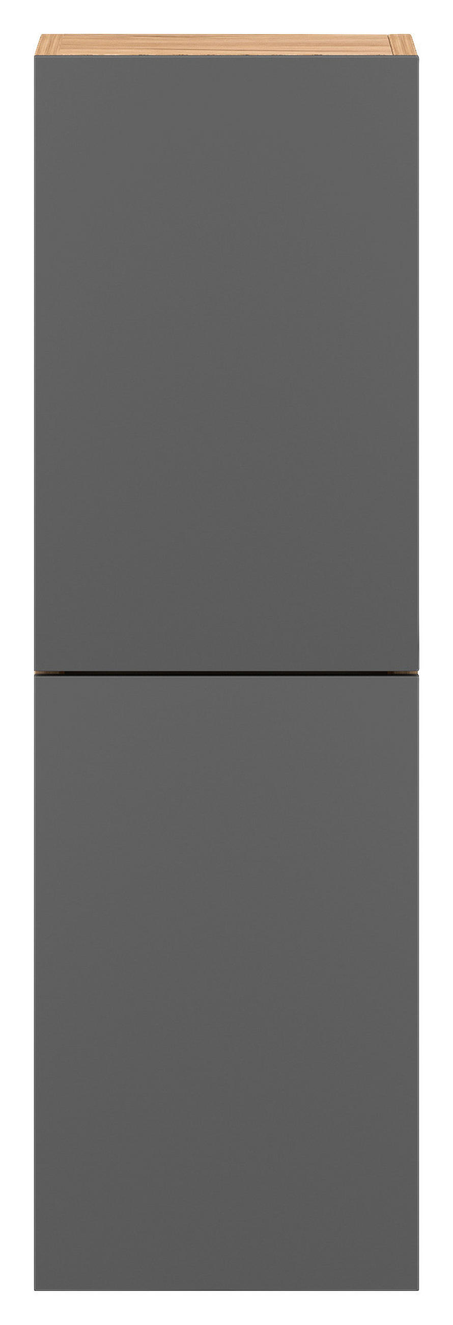 HÄNGEELEMENT in Graphitfarben, Eschefarben   - Eschefarben/Graphitfarben, Design, Holzwerkstoff/Kunststoff (42/80/18-26,5cm) - MID.YOU