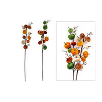 Floare Artificială - multicolor, Basics, metal/textil (15/72/15cm)