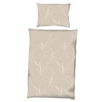 BETTWÄSCHE Organic Makosatin 140/200 cm  - Naturfarben, Basics, Textil (140/200cm) - Kaeppel