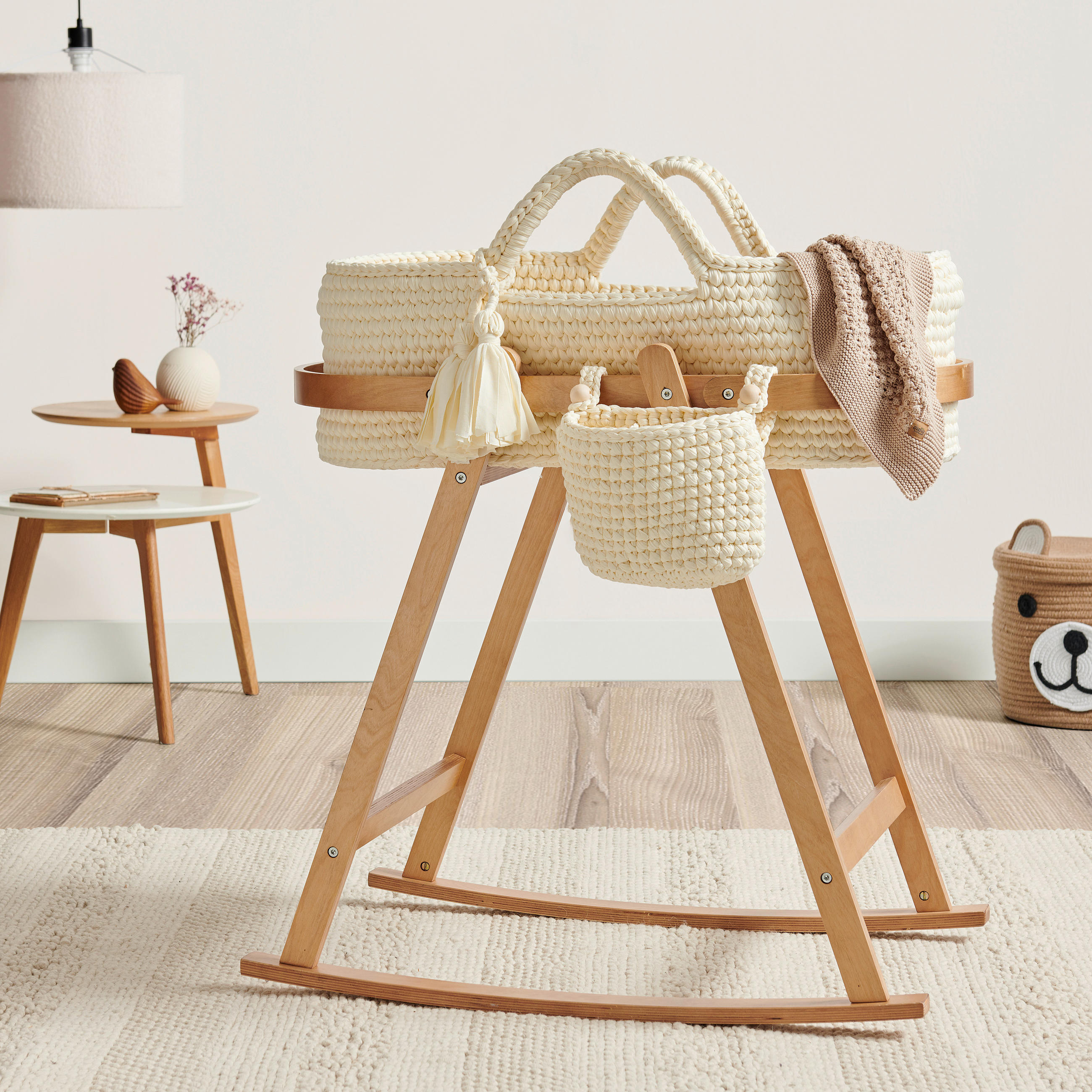 AUFBEWAHRUNGSKÖRBCHEN  - Beige, Trend, Textil (22/10/15cm) - Jimmylee