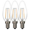 LED-LEUCHTMITTEL   E14 4 W  - Transparent, Basics, Glas/Metall (3,5/9,7cm) - Boxxx