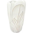 VASE 48 cm  - Braun/Weiß, Basics, Kunststoff (29/48cm) - Ambia Home