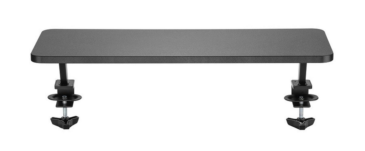 SCHREIBTISCHAUFSATZ 65/26/13 cm  in Schwarz  - Schwarz, Design, Holzwerkstoff/Metall (65/26/13cm) - Boxxx