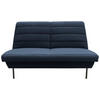 2-SITZER-SOFA Blau  - Blau/Schwarz, Design, Textil/Metall (145/92/103cm) - LOOKS by W.Joop