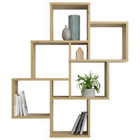 WANDREGAL Eiche Artisan  - Eiche Artisan, KONVENTIONELL, Holzwerkstoff (82/95/16cm) - MID.YOU