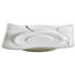 PODŠÁLEK, porcelán, - bílá/hnědá, Design, keramika (15cm) - Ritzenhoff Breker PODŠÁLEK, porcelán, - bílá/hnědá, Design, keramika (15cm) - Ritzenhoff Breker