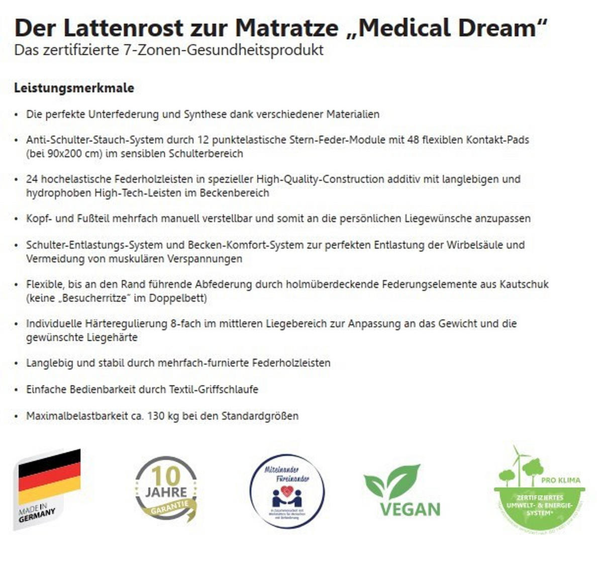 LATTENROST 80/200 cm Kopfteil, Fußteil verstellbar, Birke, Buche  - Blau/Wengefarben, Basics, Holz/Kunststoff (80/200cm) - Novel