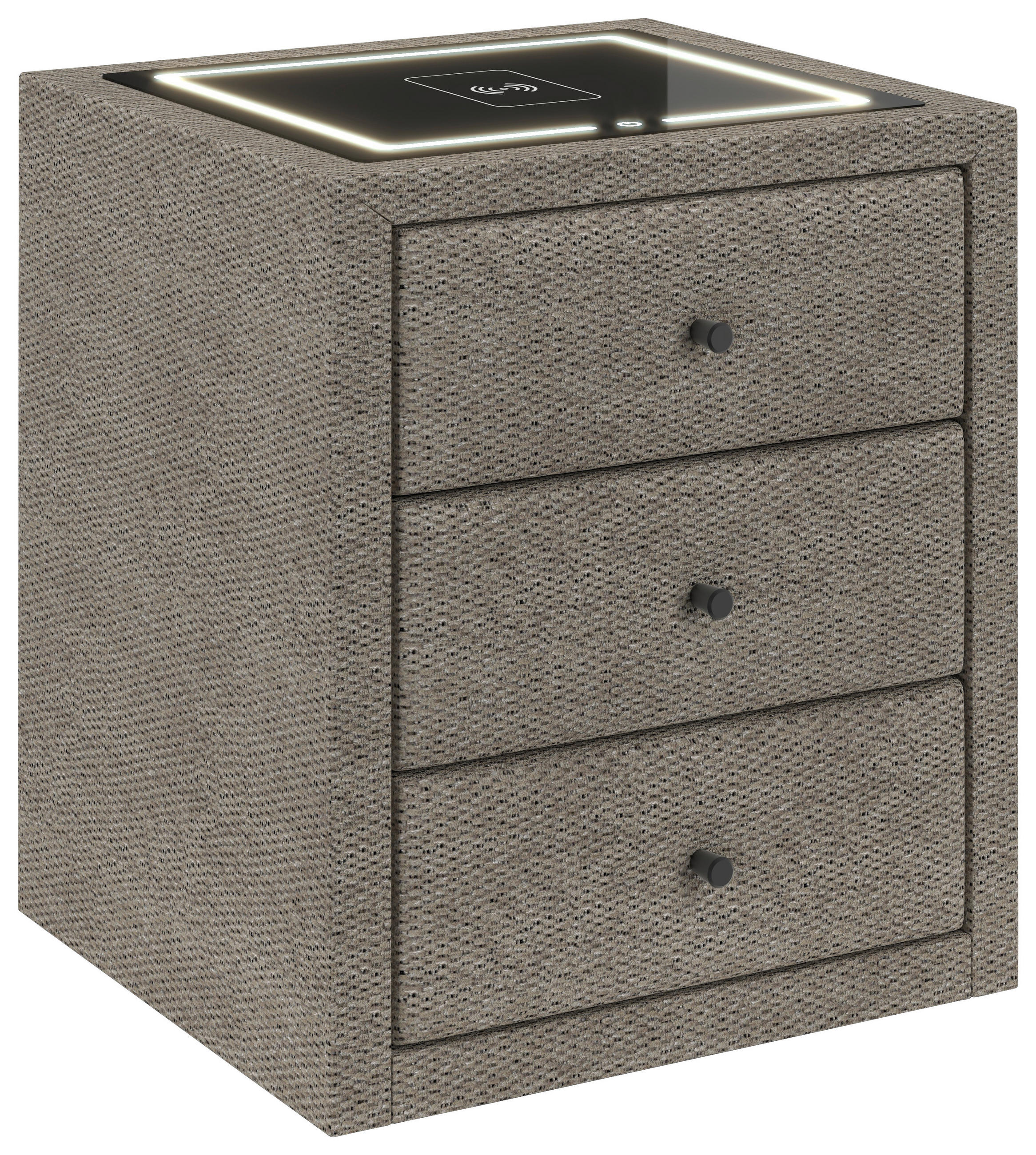 Chameo Nachtschrank Sand 49.5x56.5x46 cm
