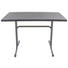 GARTENKLAPPTISCH 110/70/71 cm - Anthrazit, Design, Kunststoff/Metall (110/70/71cm) GARTENKLAPPTISCH 110/70/71 cm - Anthrazit, Design, Kunststoff/Metall (110/70/71cm)
