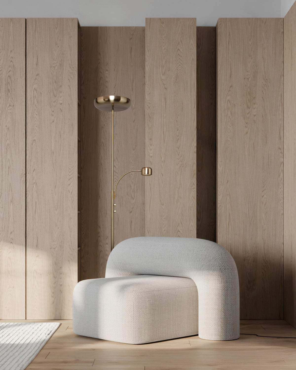 LED-STEHLEUCHTE 26/26/180 cm    - Grau, Design, Kunststoff/Metall (26/26/180cm) - Näve