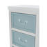 KOMMODE furniert Hellblau, Weiß - Weiß/Hellblau, LIFESTYLE, Holz/Metall (45/82/34cm) KOMMODE furniert Hellblau, Weiß - Weiß/Hellblau, LIFESTYLE, Holz/Metall (45/82/34cm)