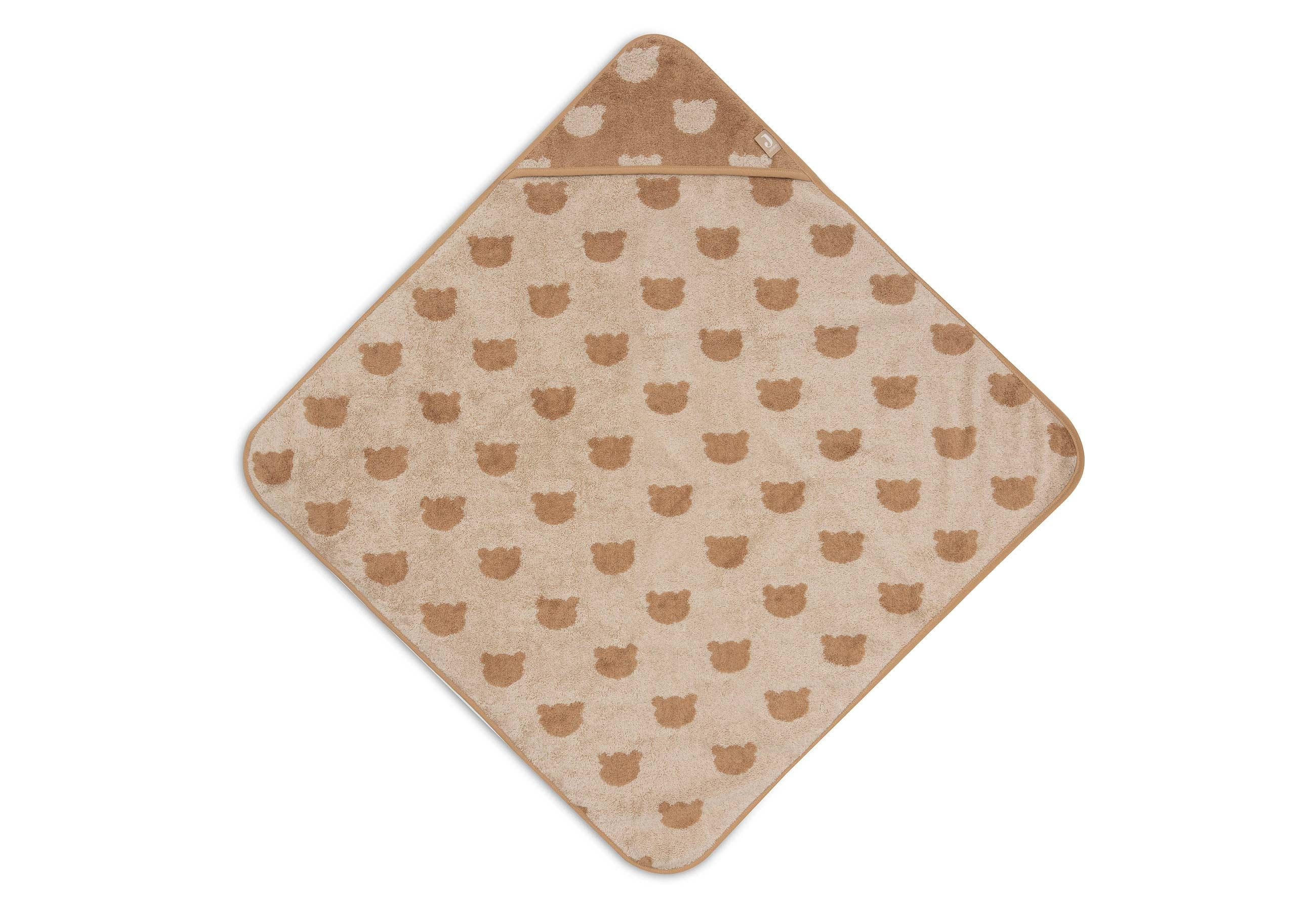 RUČNIK S KAPULJAČOM    smeđa  Teddy Bear  - smeđa, Basics, tekstil (75/75cm) - JOLLEIN