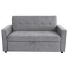 SCHLAFSOFA Flachgewebe Grau  - Grau, Trend, Textil (162/90/89cm) - Livetastic