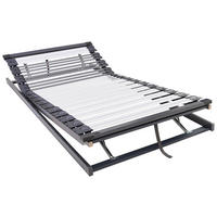 LATTENROST 90/200 cm  - Schieferfarben/Anthrazit, Basics, Holz/Kunststoff (90/200cm) - Dieter Knoll