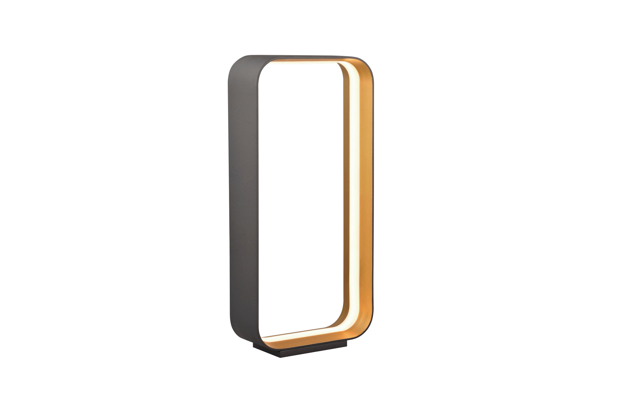 LED-TISCHLEUCHTE Cizione 30/61/10 cm  - Goldfarben/Schwarz, Design, Metall (30/61/10cm) - Trio Leuchten