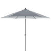 SONNENSCHIRM  300/300 cm  - Anthrazit/Grau, Basics, Textil/Metall (300/300cm) - Doppler