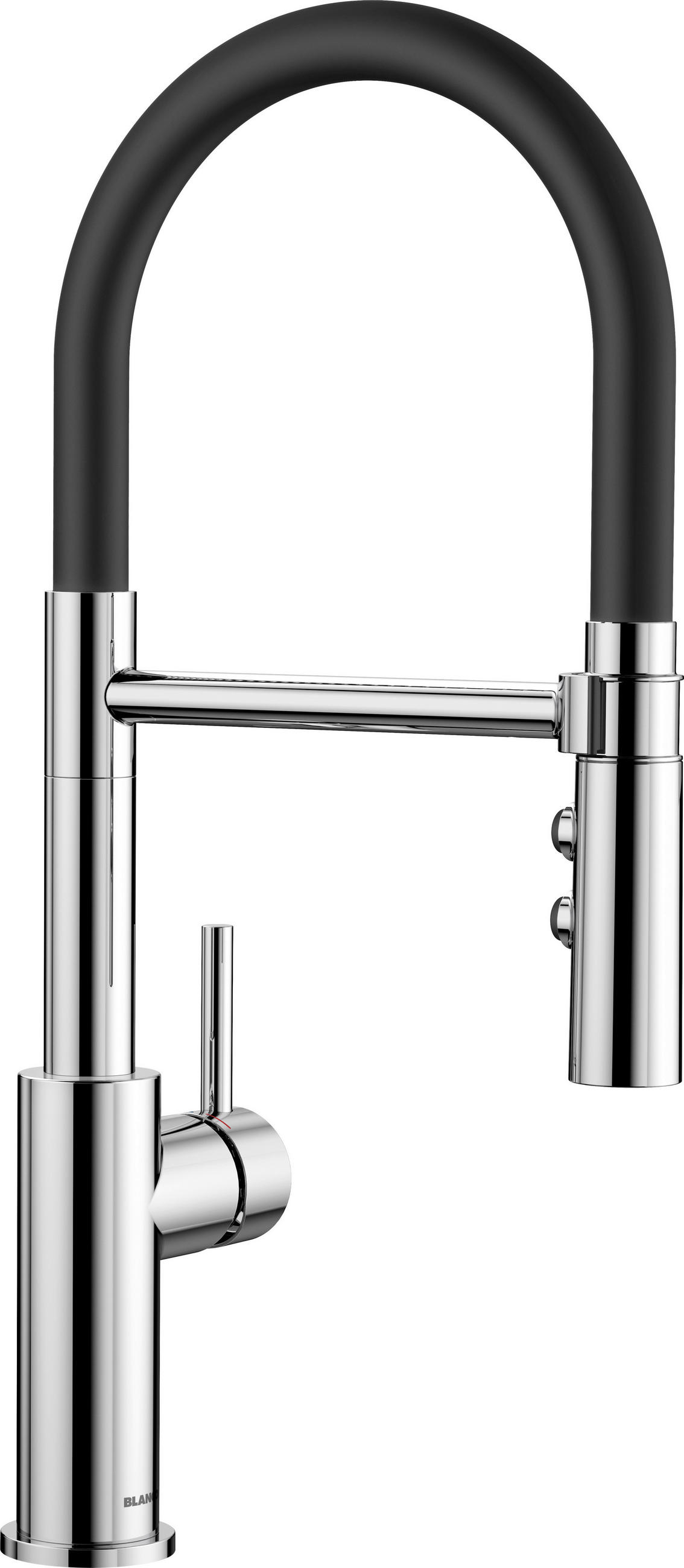 KÜCHENARMATUR - Chromfarben/Schwarz, Basics, Kunststoff/Metall (10,3/47,5/18,7cm) - Blanco