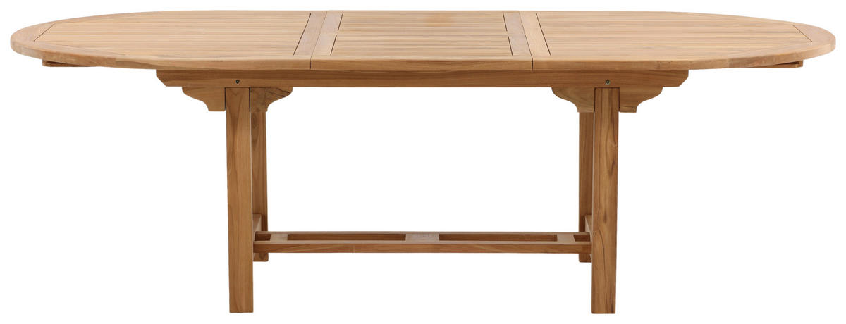GARTENTISCH 180/120/75 cm  - Teakfarben, KONVENTIONELL, Holz (180/120/75cm) - Gardenson