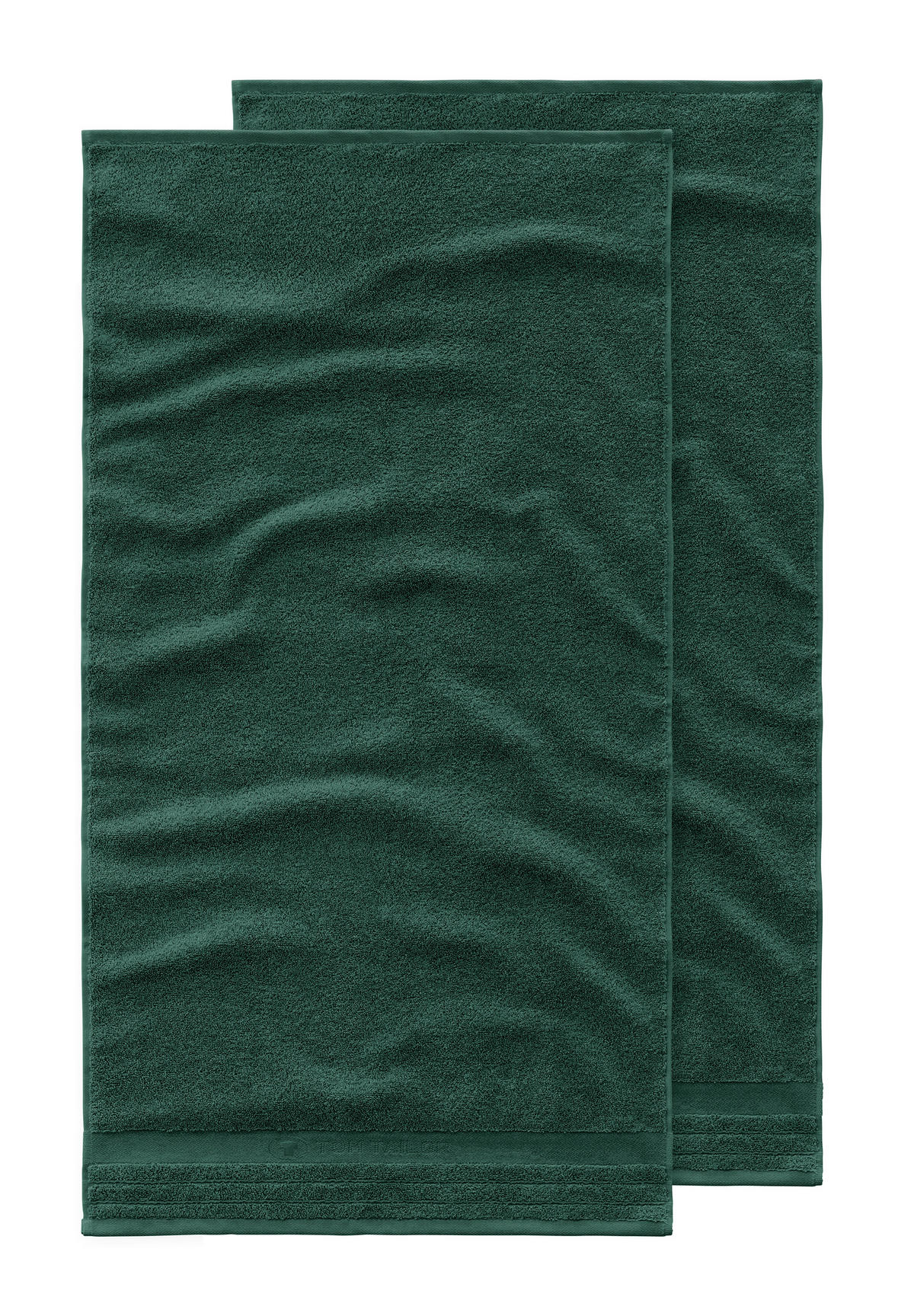 FROTTIERSET Dunkelgrün, Olivgrün 5-teilig  - Dunkelgrün/Olivgrün, Basics, Textil - Tom Tailor