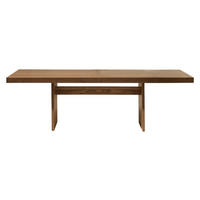 ESSTISCH in Holz 225-325/100/75 cm  - Nussbaumfarben, Natur, Holz (225-325/100/75cm) - TEAM 7