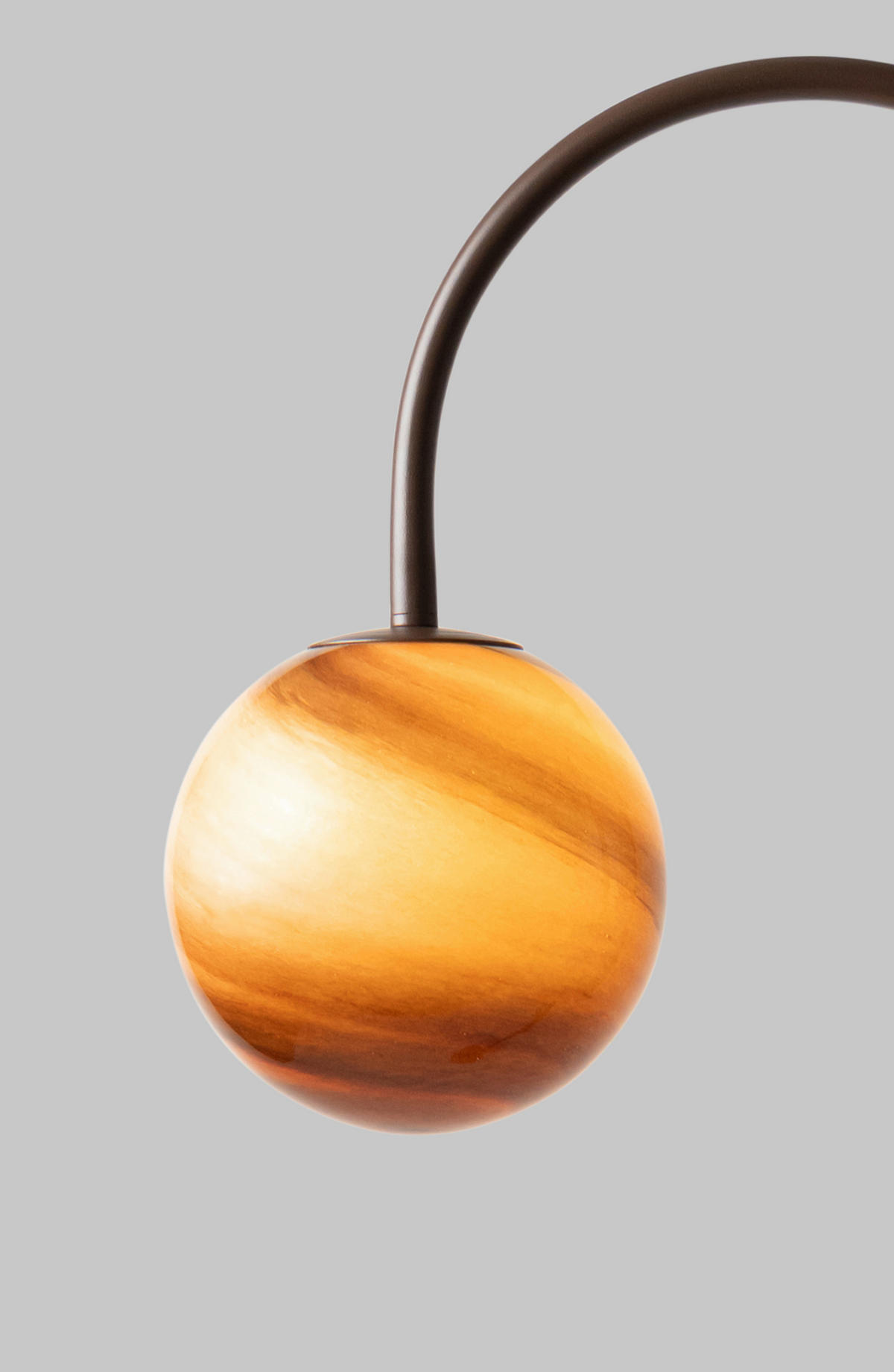 GOLVLAMPA It's about RoMi 42/163 cm    - brun, Design, metall/glas (42/163cm) - It's about Romi