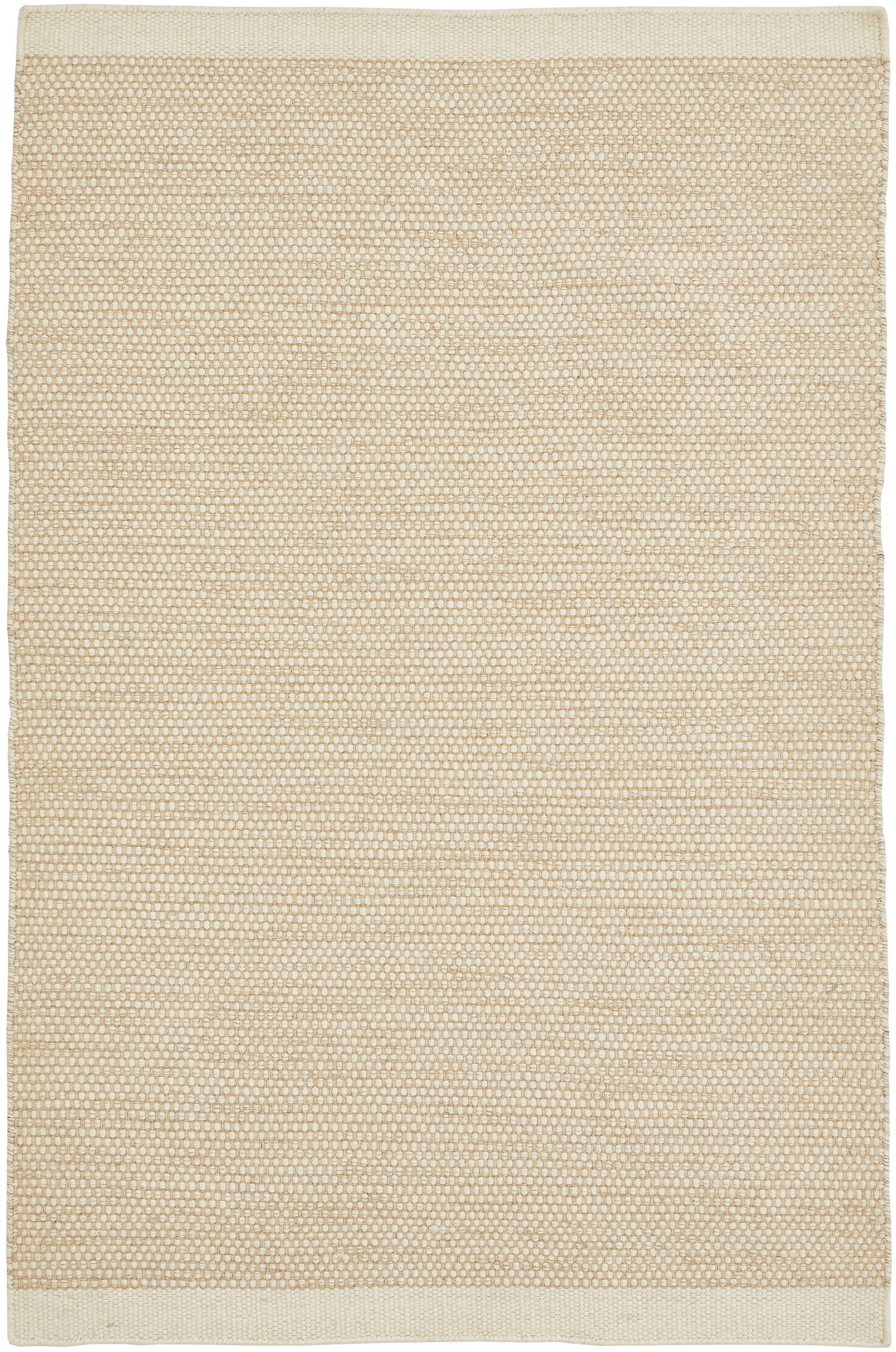 FLACHWEBETEPPICH 65/130 cm Wissbi Beige  - Beige, KONVENTIONELL, Textil (65/130cm) - Novel