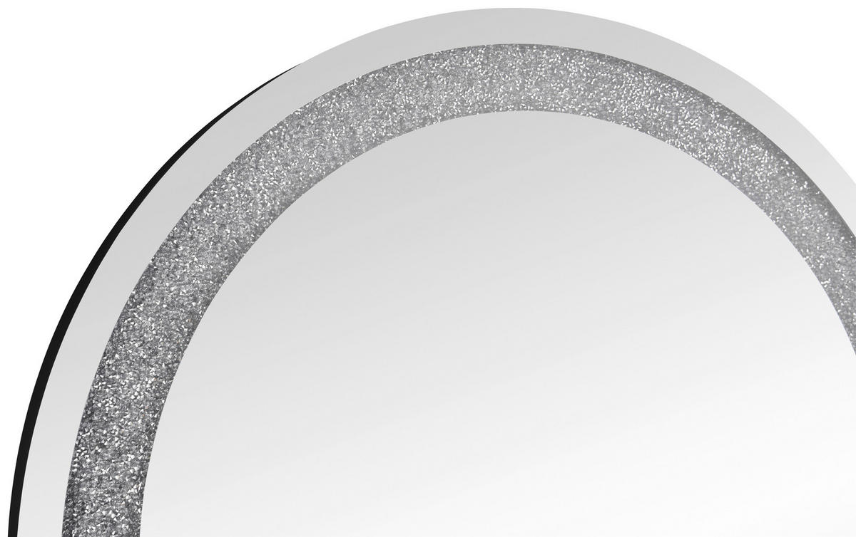 BADEZIMMERSPIEGEL 60/60/4 cm  - Silberfarben, MODERN, Glas (60/60/4cm)