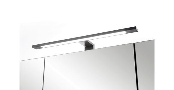 SPIEGELSCHRANK 80/64/20 cm - Schwarz/Graphitfarben, KONVENTIONELL, Glas/Holzwerkstoff (80/64/20cm) - Xora