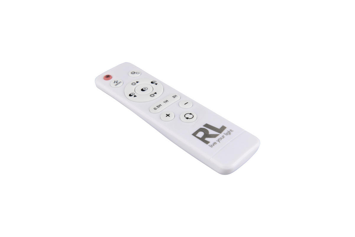 DECKENVENTILATOR - Klar/Goldfarben, Design, Kunststoff/Metall (55/2cm)