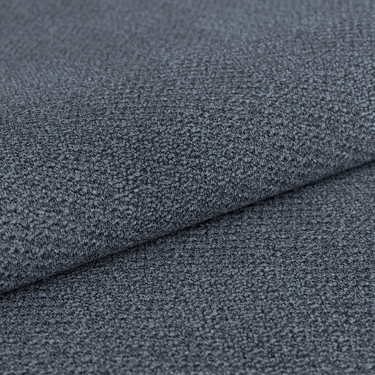 ECKSOFA BARLETTA NEW Blau Velours Bettkasten, Kopfteilverstellung, Sitztiefenverstellung, Liegefläche im Originalstoff  - Blau/Schwarz, ROMANTIK / LANDHAUS, Textil/Metall (228/289cm) - MID.YOU