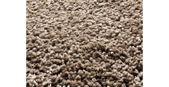 HOCHFLORTEPPICH 150 cm Fashion Shaggy Hellbraun  - Hellbraun, Basics, Textil (150cm) - Novel