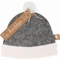 KARTE  - Grau, Basics, Papier