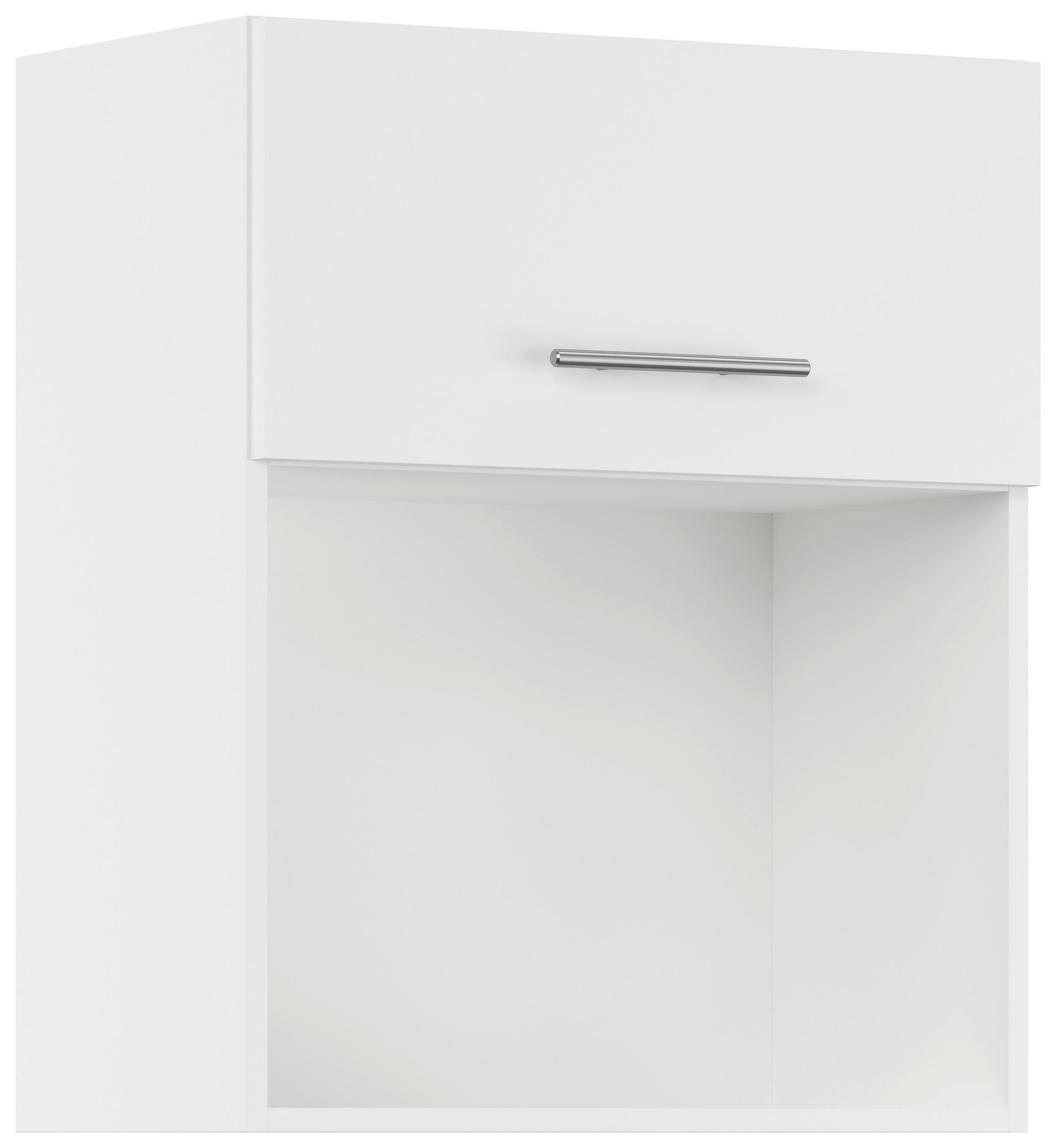 KÜCHENOBERSCHRANK 60/72,3/34,2 cm  in Weiß  - Edelstahlfarben/Weiß, Basics, Holzwerkstoff/Metall (60/72,3/34,2cm) - Impuls
