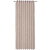 FERTIGVORHANG transparent  - Taupe, Basics, Textil (140/245cm) - Boxxx