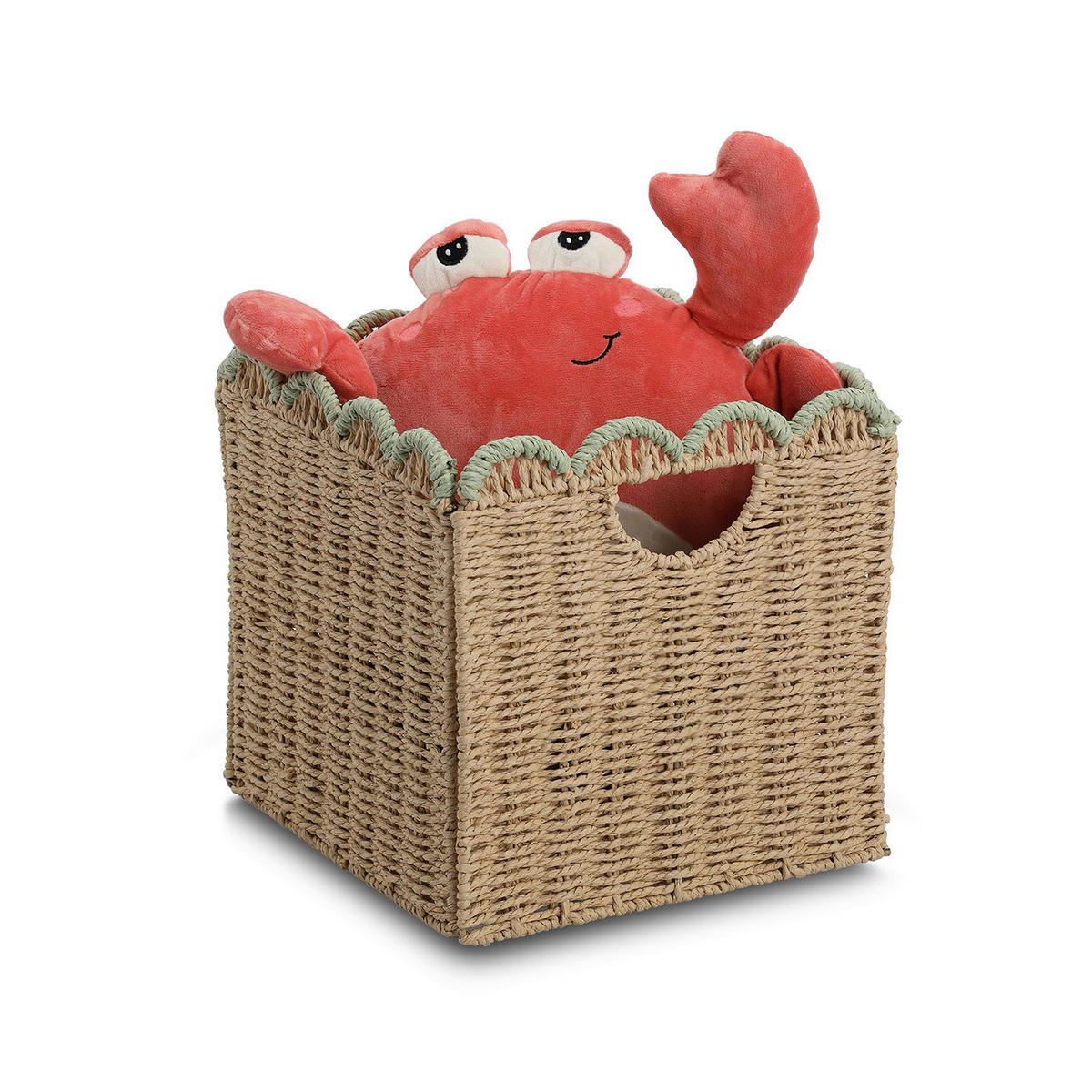 KORBSET - Naturfarben, Basics, Papier (40/30/30cm) - Zeller Present