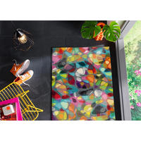 FUßMATTE 75/120 cm Reodiva  - Multicolor, KONVENTIONELL, Kunststoff/Textil (75/120cm) - wash+dry