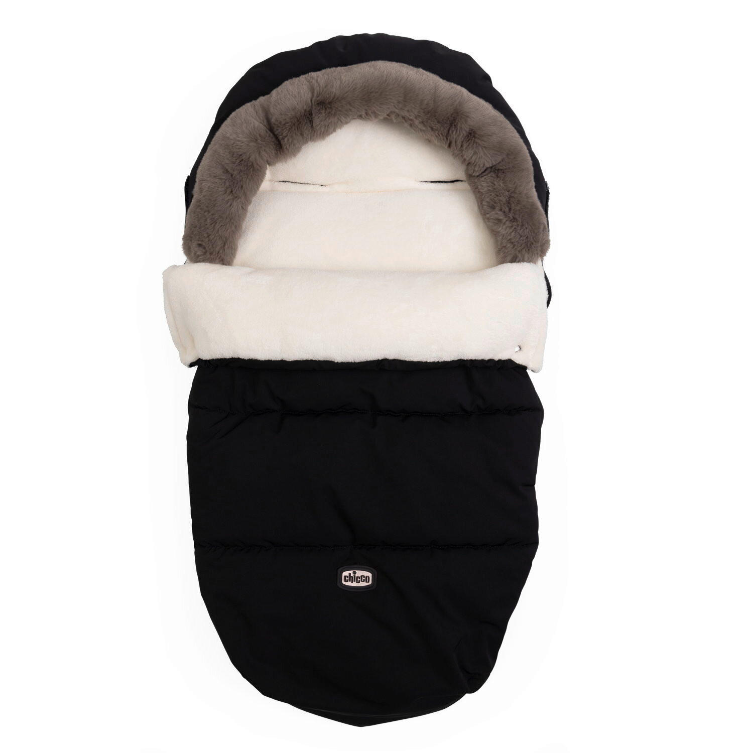 FUßSACK  - Schwarz, Basics, Textil (48/90cm) - Chicco