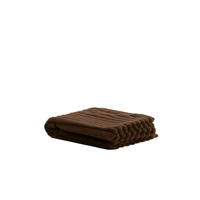 PLAID VAJEN 170/130 cm  - Dunkelbraun, LIFESTYLE, Textil (170/130cm) - Light & Living