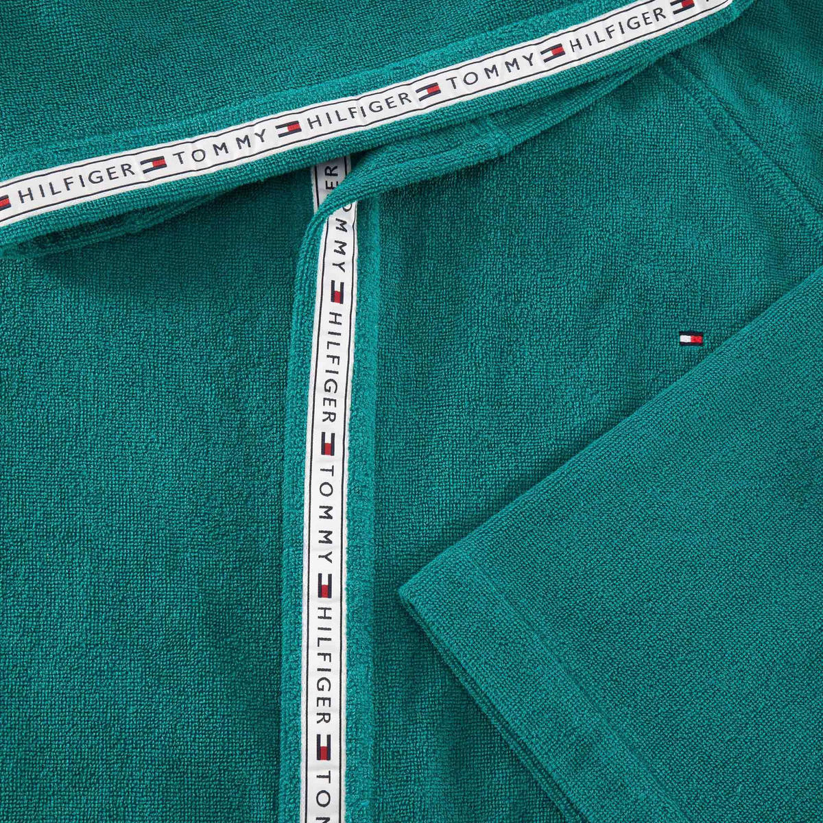 BADEMANTEL L Unisex  - Grün, Basics, Textil (Lnull) - Tommy Hilfiger